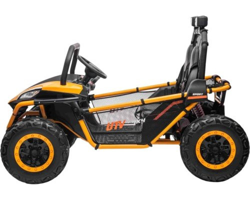 Дитяча акумуляторна машинка Баггі FASTER  Р Жовта