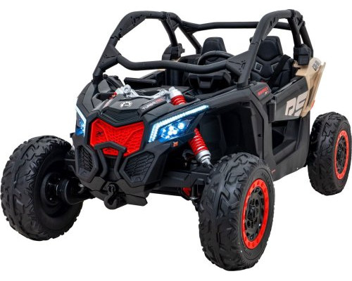 Дитяча акумуляторна машинка Баггі Maverick Turbo RR Чорна