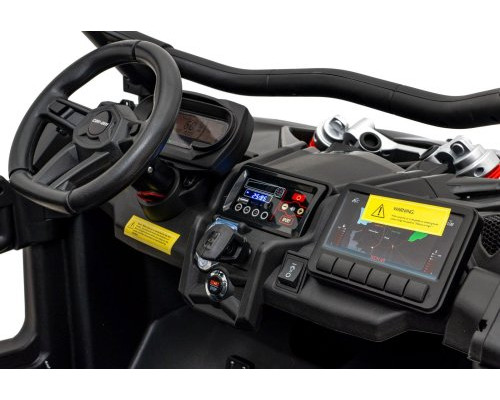 Дитяча акумуляторна машинка Баггі Maverick Turbo RR Чорна