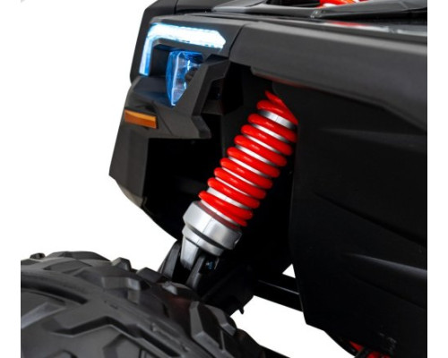 Дитяча акумуляторна машинка Баггі Maverick Turbo RR Чорна