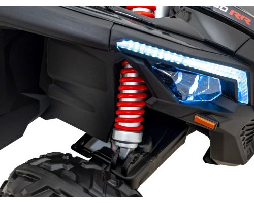 Дитяча акумуляторна машинка Баггі Maverick Turbo RR Чорна