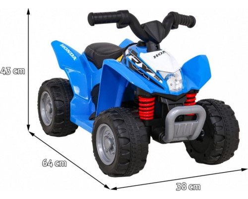 Дитячий акумуляторний квадроцикл Honda 250X TRX Синій