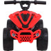 Дитячий акумуляторний квадроцикл Little Monster Червоний 25 Вт привід