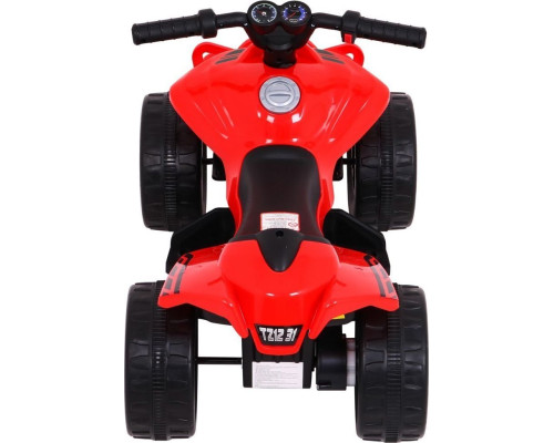 Дитячий акумуляторний квадроцикл Little Monster Червоний 25 Вт привід
