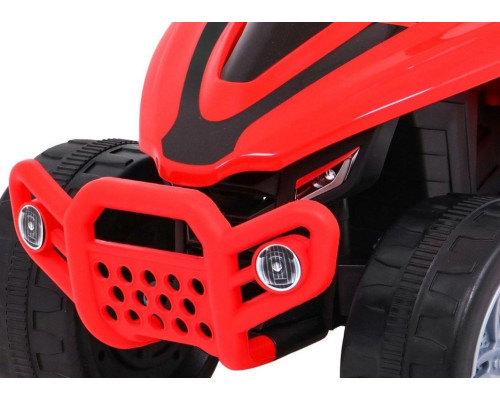 Дитячий акумуляторний квадроцикл Little Monster Червоний 25 Вт привід