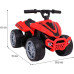 Дитячий акумуляторний квадроцикл Little Monster Червоний 25 Вт привід