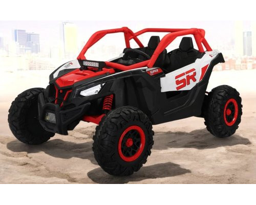 Дитяча акумуляторна машинка Баггі SR SUPER 66 Червона