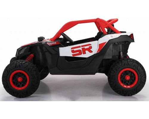 Дитяча акумуляторна машинка Баггі SR SUPER 66 Червона