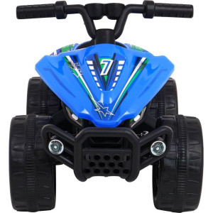 Дитячий акумуляторний квадроцикл Little Monster Синій 25 Вт привід