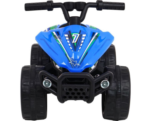 Дитячий акумуляторний квадроцикл Little Monster Синій 25 Вт привід