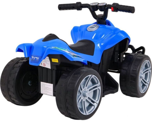 Дитячий акумуляторний квадроцикл Little Monster Синій 25 Вт привід