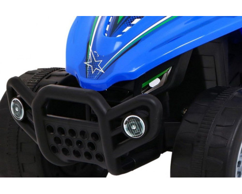 Дитячий акумуляторний квадроцикл Little Monster Синій 25 Вт привід
