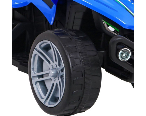 Дитячий акумуляторний квадроцикл Little Monster Синій 25 Вт привід