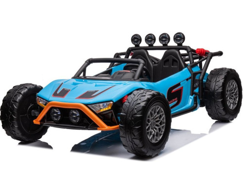 Дитяча акумуляторна машинка Buggy Racing 5 синя