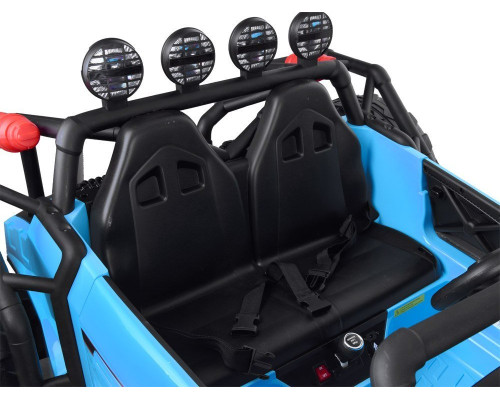 Дитяча акумуляторна машинка Buggy Racing 5 синя