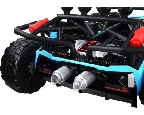 Дитяча акумуляторна машинка Buggy Racing 5 синя