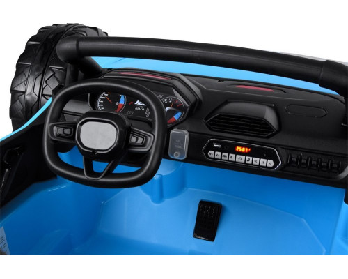 Дитяча акумуляторна машинка Buggy Racing 5 синя