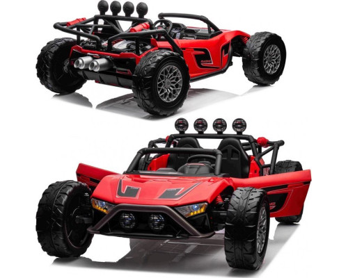 Дитяча акумуляторна машинка Buggy Racing 5 червона