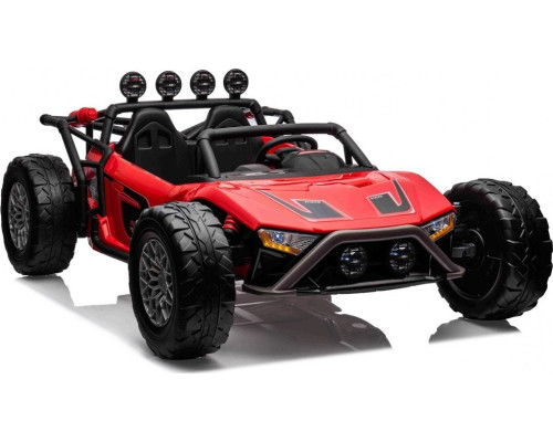 Дитяча акумуляторна машинка Buggy Racing 5 червона