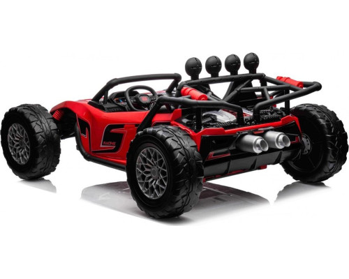 Дитяча акумуляторна машинка Buggy Racing 5 червона