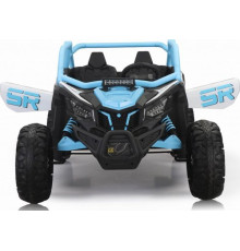 Дитяча акумуляторна машинка Баггі SR SUPER 66 Блакитна