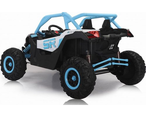 Дитяча акумуляторна машинка Баггі SR SUPER 66 Блакитна