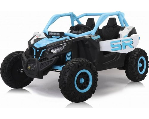 Дитяча акумуляторна машинка Баггі SR SUPER 66 Блакитна