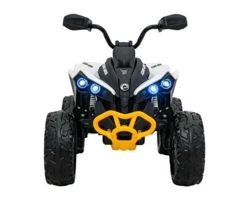 Дитячий акумуляторний квадроцикл Maverick Quad Білий