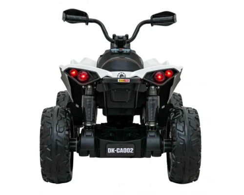 Дитячий акумуляторний квадроцикл Maverick Quad Білий