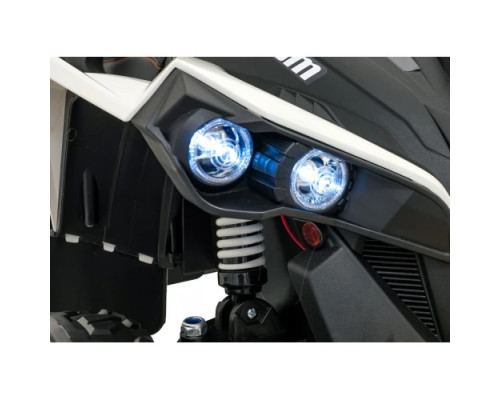 Дитячий акумуляторний квадроцикл Maverick Quad Білий