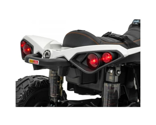 Дитячий акумуляторний квадроцикл Maverick Quad Білий