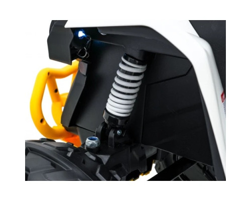 Дитячий акумуляторний квадроцикл Maverick Quad Білий