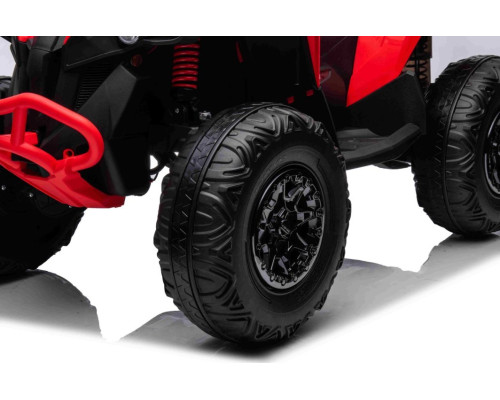 Дитячий акумуляторний квадроцикл Maverick Quad Червоний