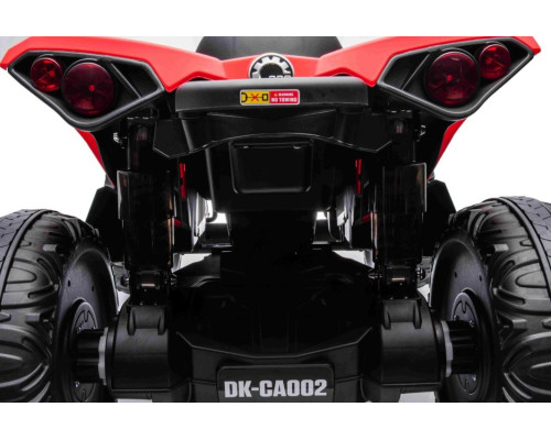 Дитячий акумуляторний квадроцикл Maverick Quad Червоний