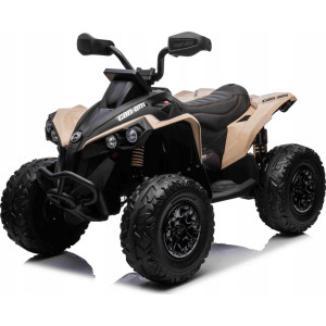 Дитячий акумуляторний квадроцикл Maverick Quad  Коричневий