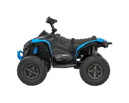 Дитячий акумуляторний квадроцикл Maverick Quad Блакитний