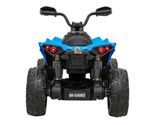 Дитячий акумуляторний квадроцикл Maverick Quad Блакитний