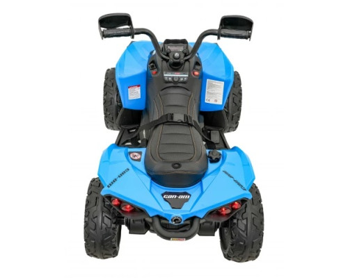 Дитячий акумуляторний квадроцикл Maverick Quad Блакитний
