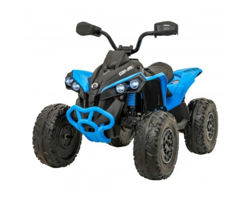 Дитячий акумуляторний квадроцикл Maverick Quad Блакитний