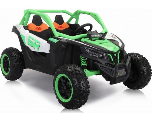 Дитяча акумуляторна машинка Баггі SR SUPER 66 Зелена
