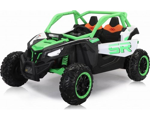 Дитяча акумуляторна машинка Баггі SR SUPER 66 Зелена