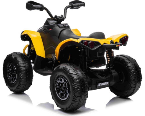 Дитячий акумуляторний квадроцикл Maverick Quad Жовтий