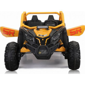 Дитяча акумуляторна машинка Баггі SR SUPER 66 Жовта