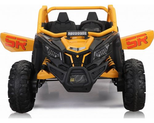 Дитяча акумуляторна машинка Баггі SR SUPER 66 Жовта