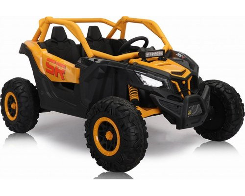 Дитяча акумуляторна машинка Баггі SR SUPER 66 Жовта