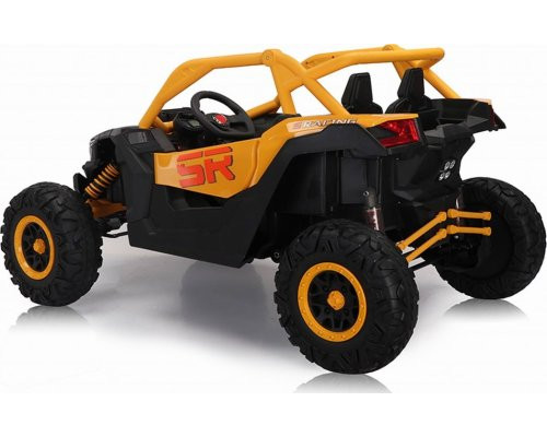 Дитяча акумуляторна машинка Баггі SR SUPER 66 Жовта