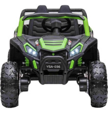 Дитяча акумуляторна машинка Баггі UTV 2000M Racing, зелена