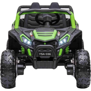 Дитяча акумуляторна машинка Баггі UTV 2000M Racing, зелена