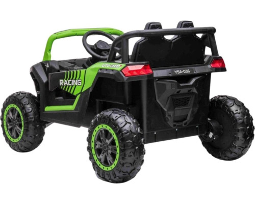 Дитяча акумуляторна машинка Баггі UTV 2000M Racing, зелена