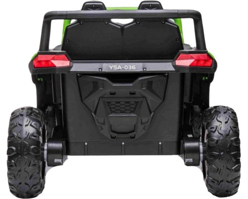 Дитяча акумуляторна машинка Баггі UTV 2000M Racing, зелена